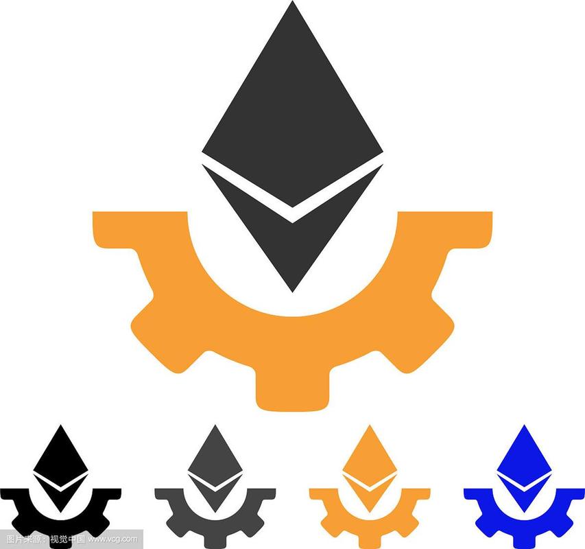 Illustration of Ethereum mining process amidst futuristic digital graphics